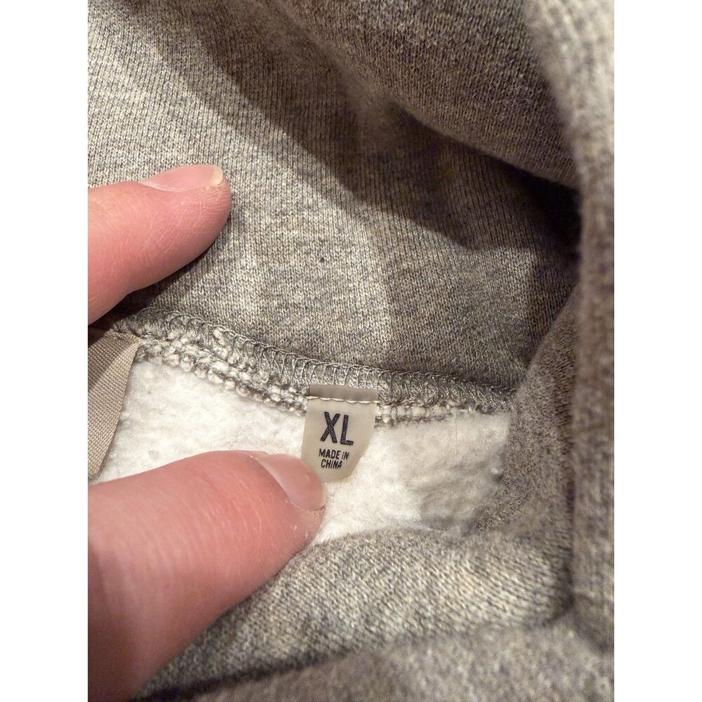 Fear of God Essentials Hoodie Mens XL Grey Pullover sweatshirt sweater - Picture 3 of 8